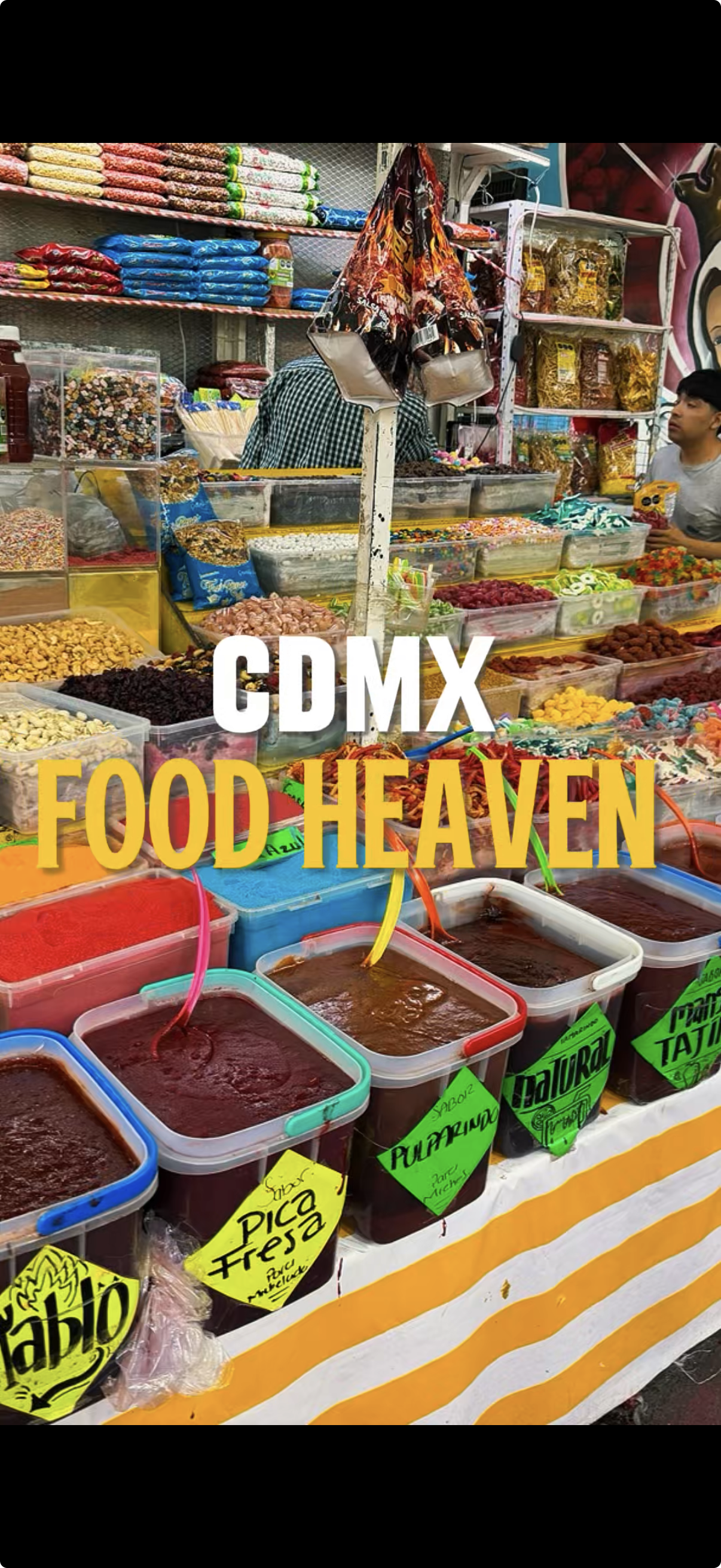 Mexico City Food Map